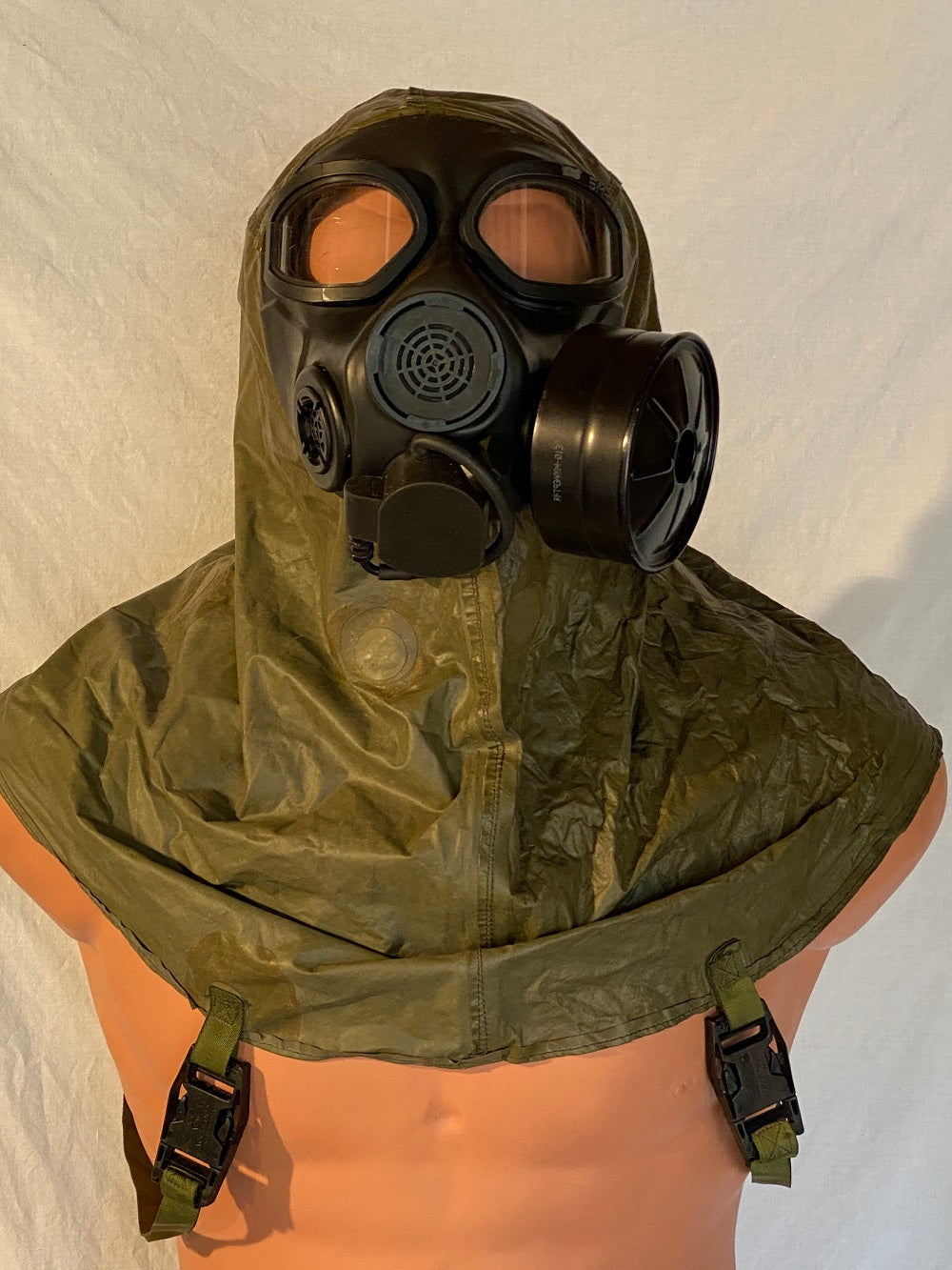 military clothing black gas mask