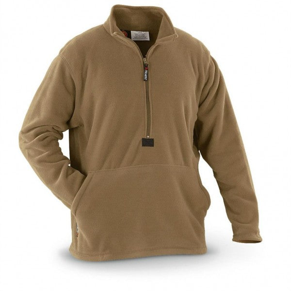 USMC Polartec 100 Fleece Pullover Jacket Coyote Brown MEDIUM (New in P ...