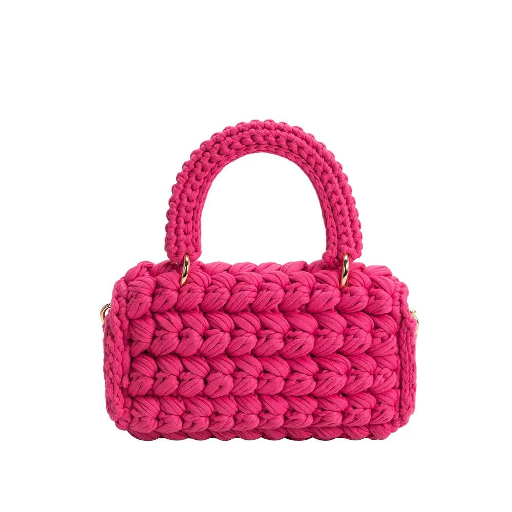 Avery Jersey Knit Crossbody Bag in Fuchsia – nk boutique baton rouge