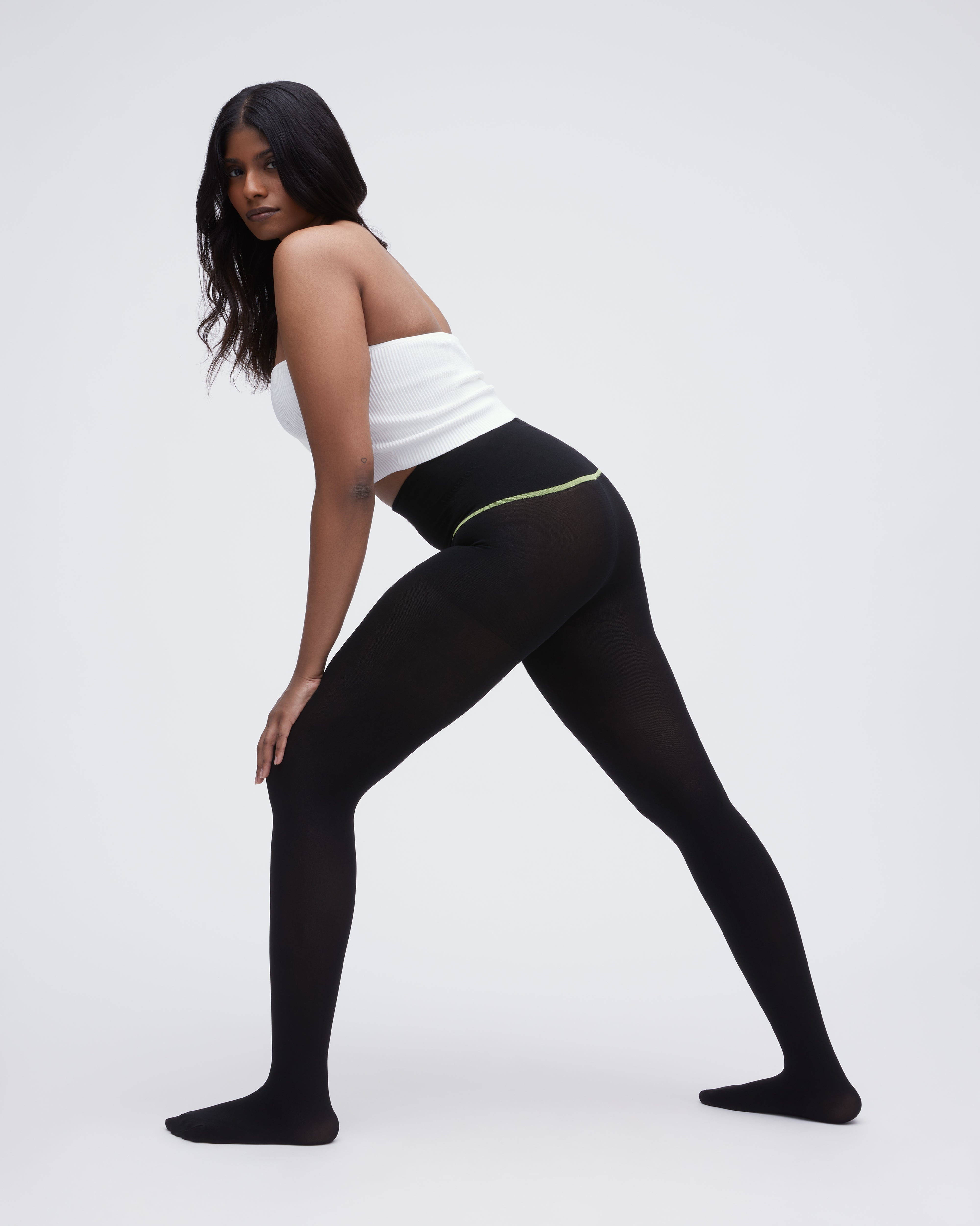 Semi Opaque Rip-Resist Tights - Sheertex