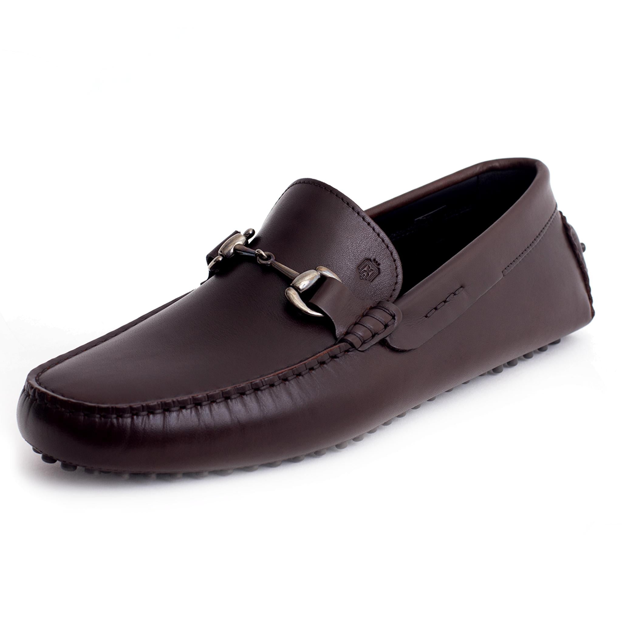 leather driving moccasins