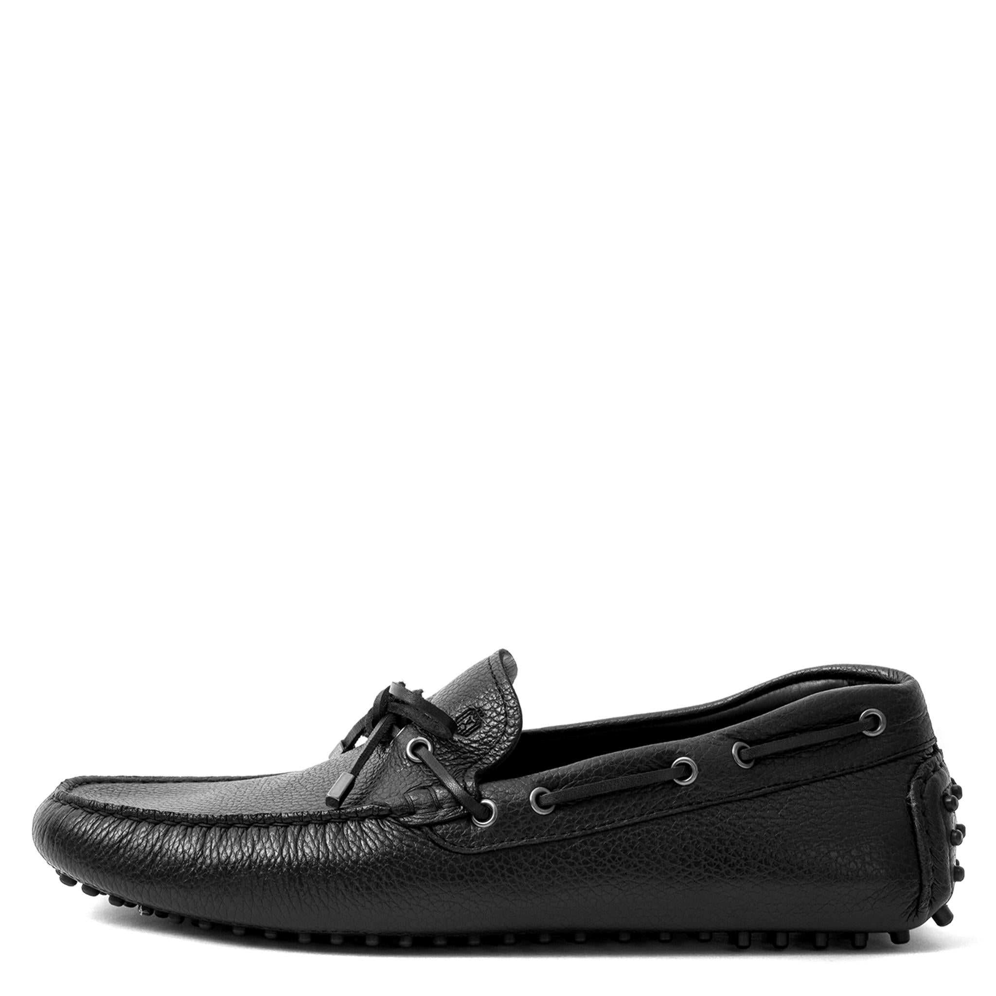 leather driver loafers