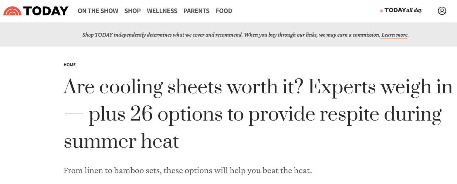 Are cooling sheets worth it? Sleep Zone Cooling Bed Sheet Set is among the 26 expert-recommended options selected by TODAY