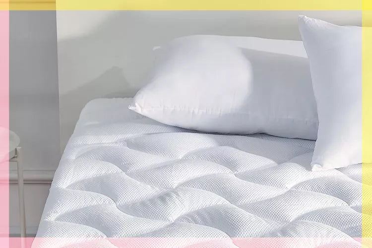 This Cooling Mattress Topper Feels Like Sleeping on a ‘Fluffy Cloud,’ and It’s on Sale at Amazon