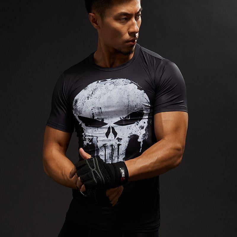 the punisher compression shirt