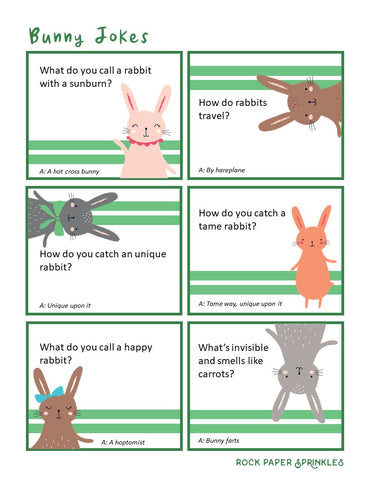 Bunny jokes Easter jokes for kids