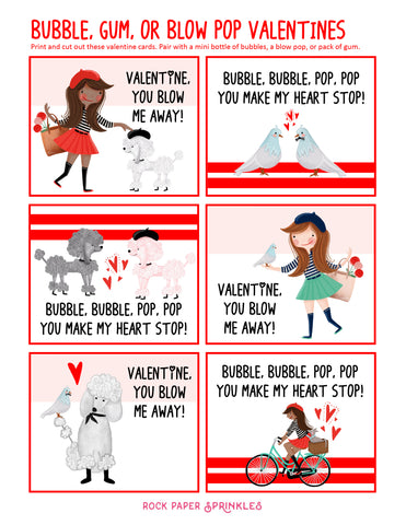 Free Printable Valentine Cards for Kids