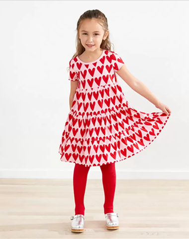 Hanna Andersson Heart Dress Girls