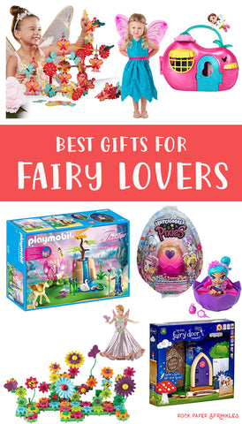Pictures of fairy toys as gifts for fairy lovers