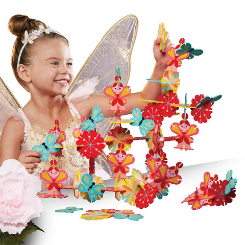 Fairy Building toy FAO SCHWARZ 60 Piece Multicolored Enchanted Fairy Building Block