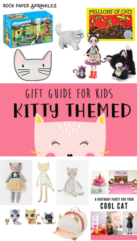 kids kitty cat themed gift guide