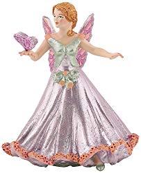 Papo pink toy fairy figurine