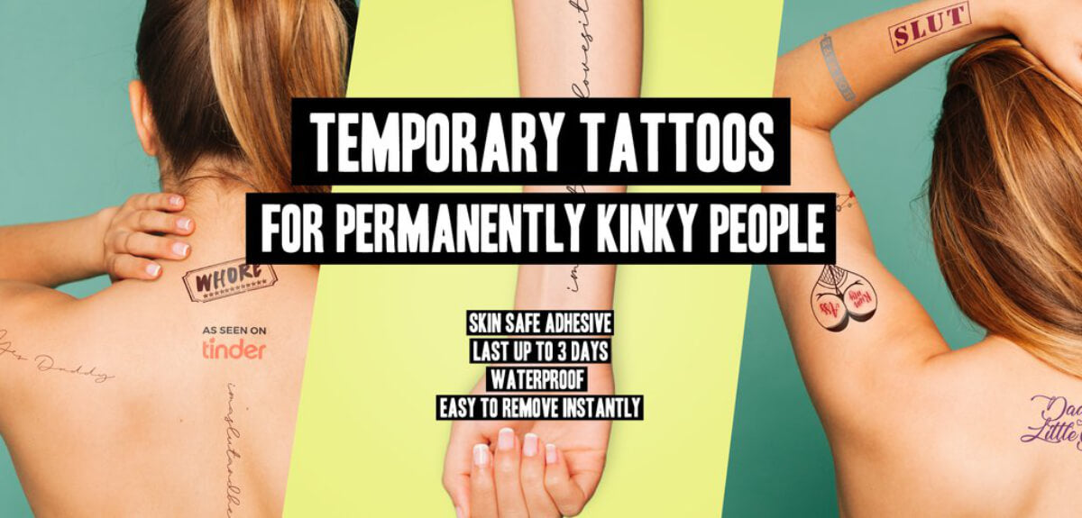 Kink Ink Adult Temporary Tattoos