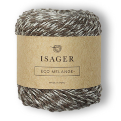 Isager Eco Melange UK Alpaca wool undyed yarn