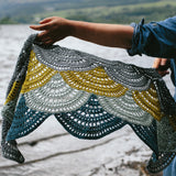 The Crochet Project Lake of Menteith shawl pattern