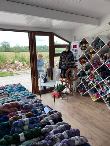 Skein Queen Hand Dyed Yarn Pop Up Shop at All About The Yarn between Frome and Shepton Mallet