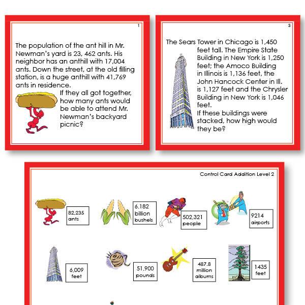 Math Word Problems for Addition Level 2