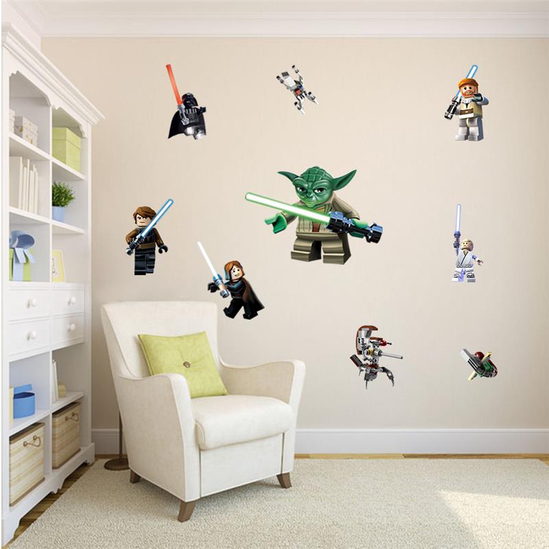 Star Wars Movie Wall Stickers Kids Rooms Home Decoration Diy