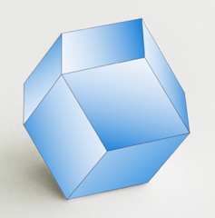 Rhombododecahedron shape