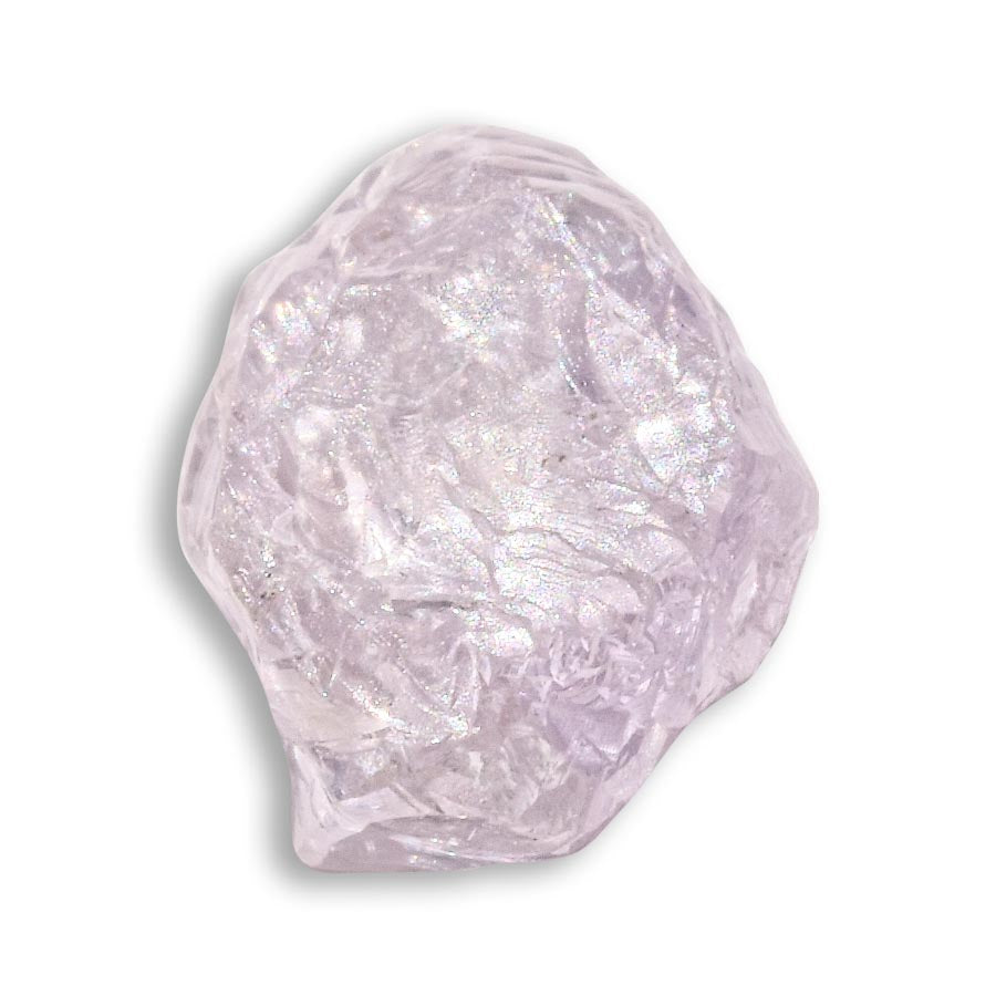 1.58 carat purple and freeform rough diamond – The Raw Stone