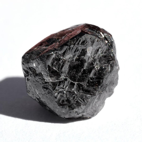 raw black sapphire
