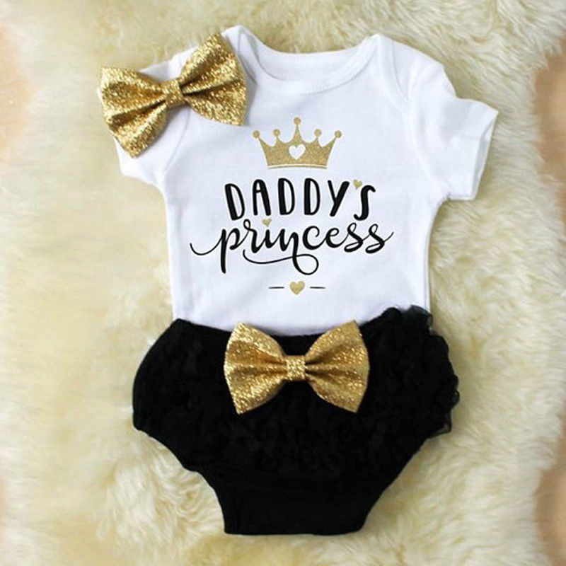 Daddy's Princess Newborn Baby Girl Clothes Set – Elite Outlet Store