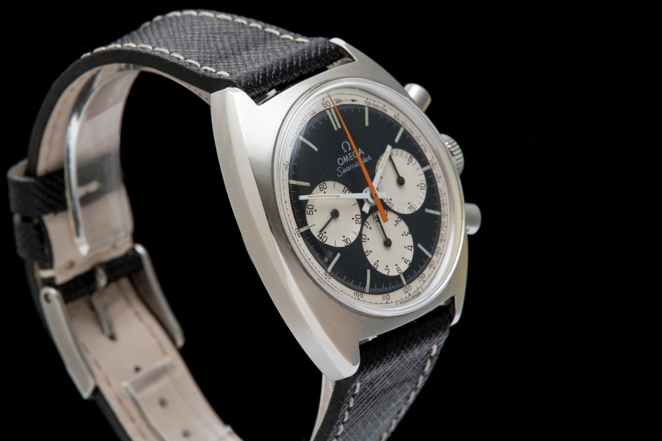 Omega Seamaster chronograph cal 321 Reverse Panda dial – The Watch ...