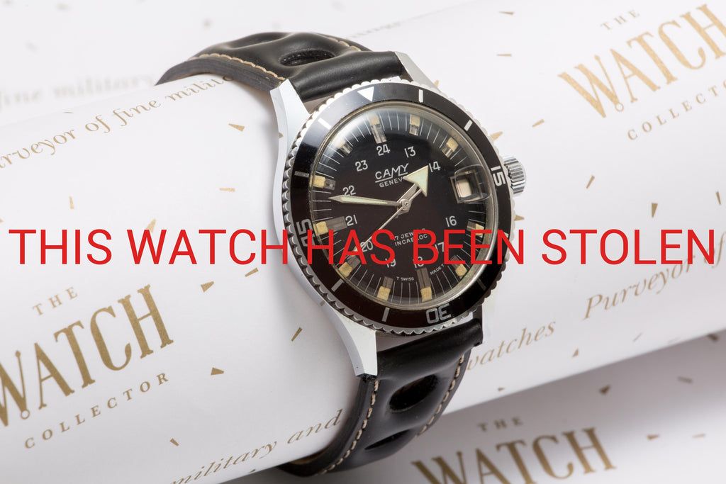 Camy 200m vintage divers watch – The Watch Collector