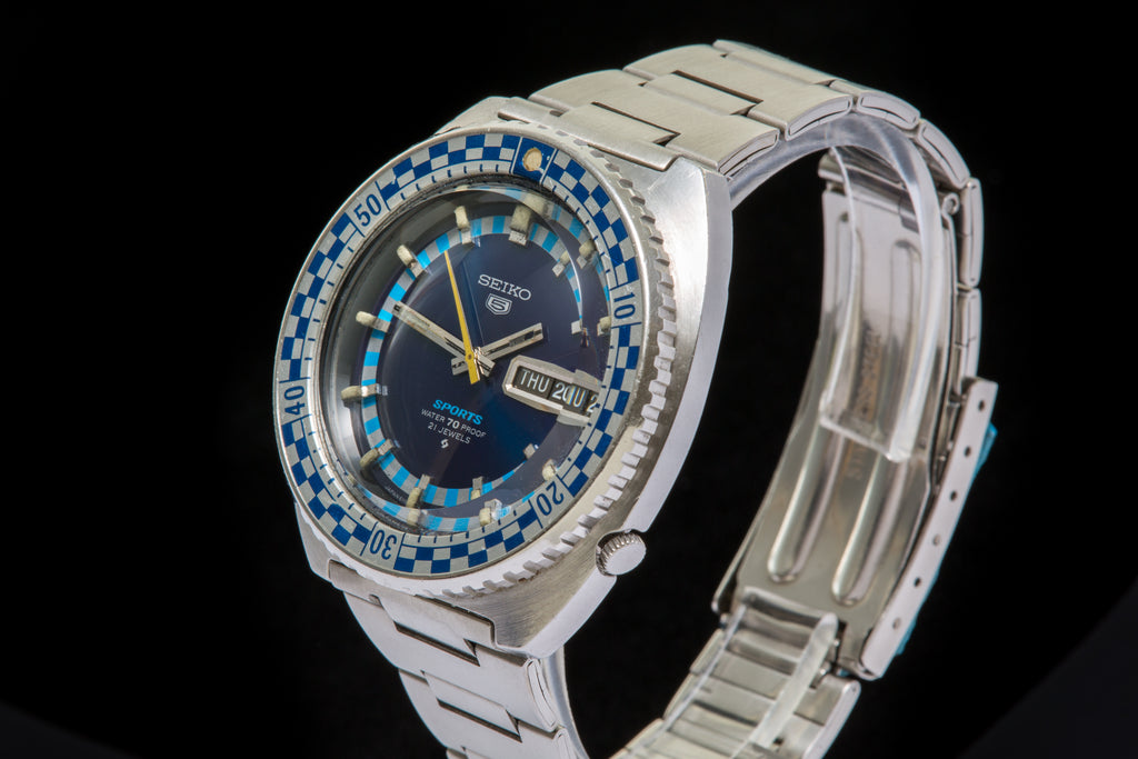 Seiko 6119-8300 5 Sports “Rally” 70m Diver – The Watch Collector