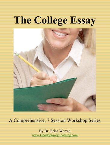 High school student writing their college esssay
