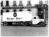 Delivery Truck with Burger Beer