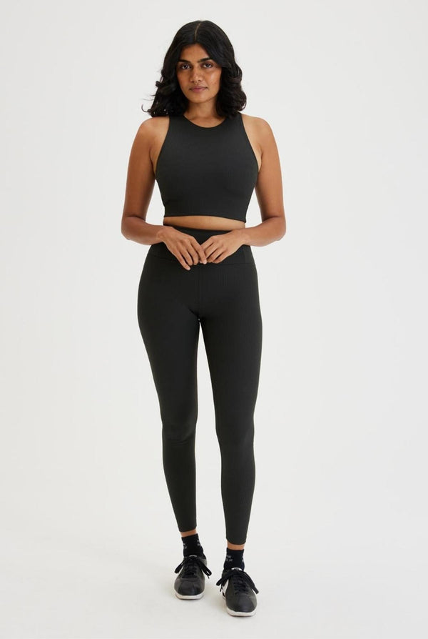 Black Compressive High-Rise Legging – One & Another