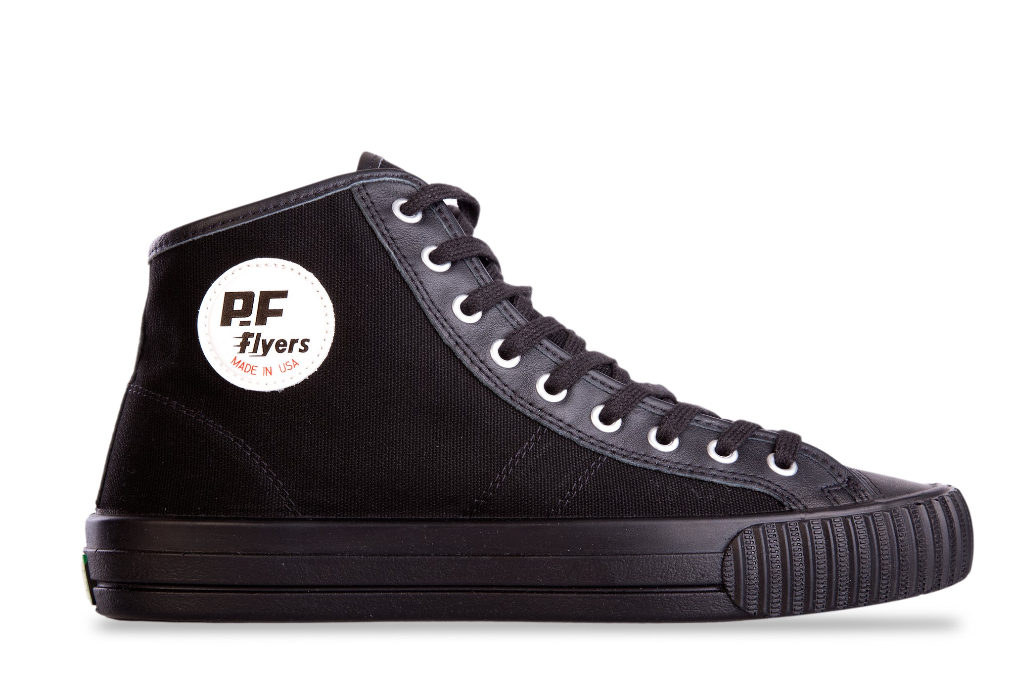 pf flyers center hi black