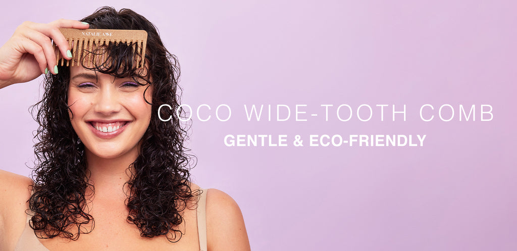 Eco-Friendly Coco Wide Tooth Comb | Natalie Anne Haircare