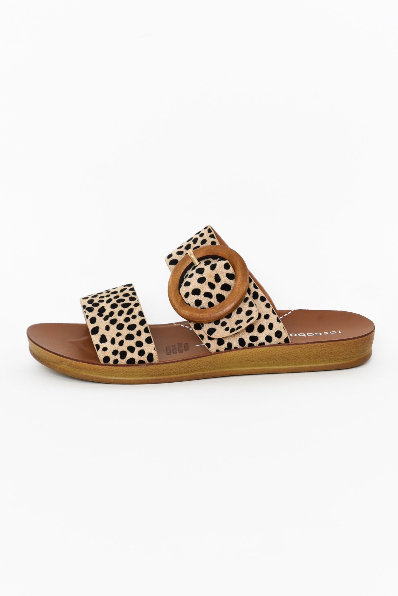 Damani Cheetah Buckle Slide