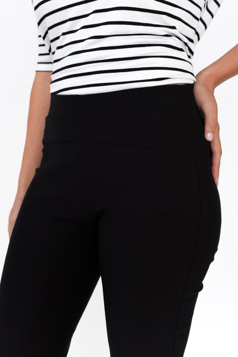 estelle flare pants in black – shopthewolfpack