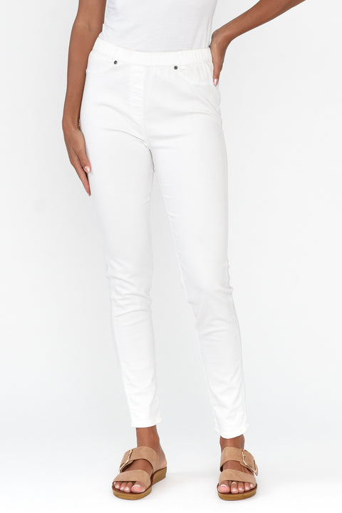 Pants & Jumpsuits, Cotton Capri Pants Size Us 1214 Colour White