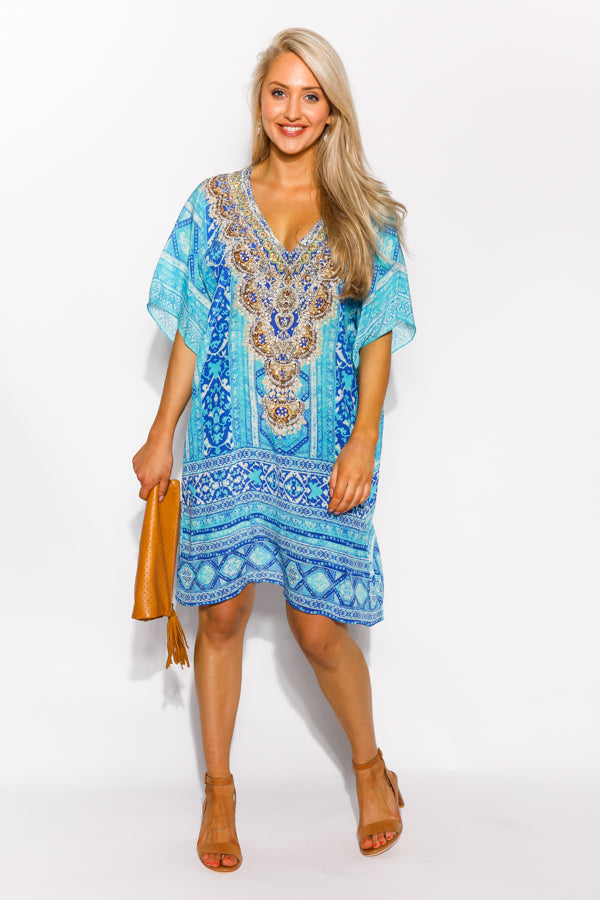 Women's Silk Clothing - Dresses, Tops, Capes & Kaftans | Blue Bungalow