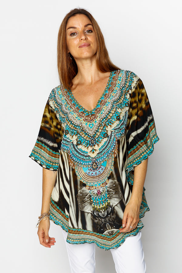 Women's Silk Clothing - Dresses, Tops, Capes & Kaftans | Blue Bungalow