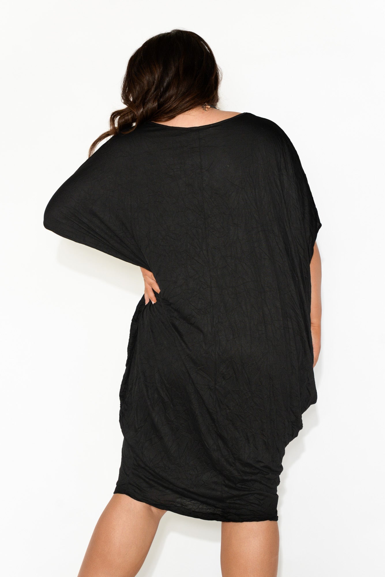 batwing pocket dress