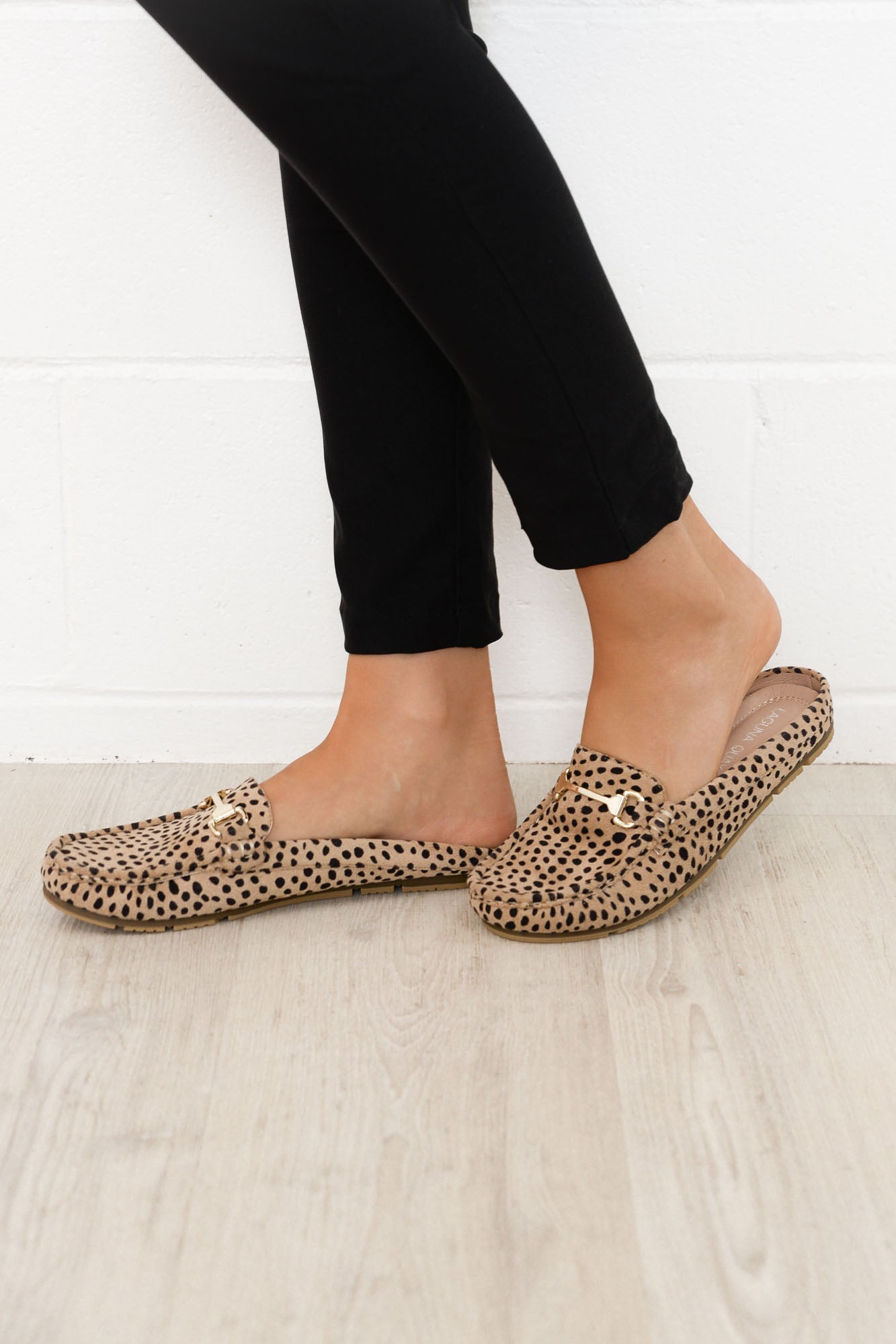 Nat Cheetah Comfort Mule