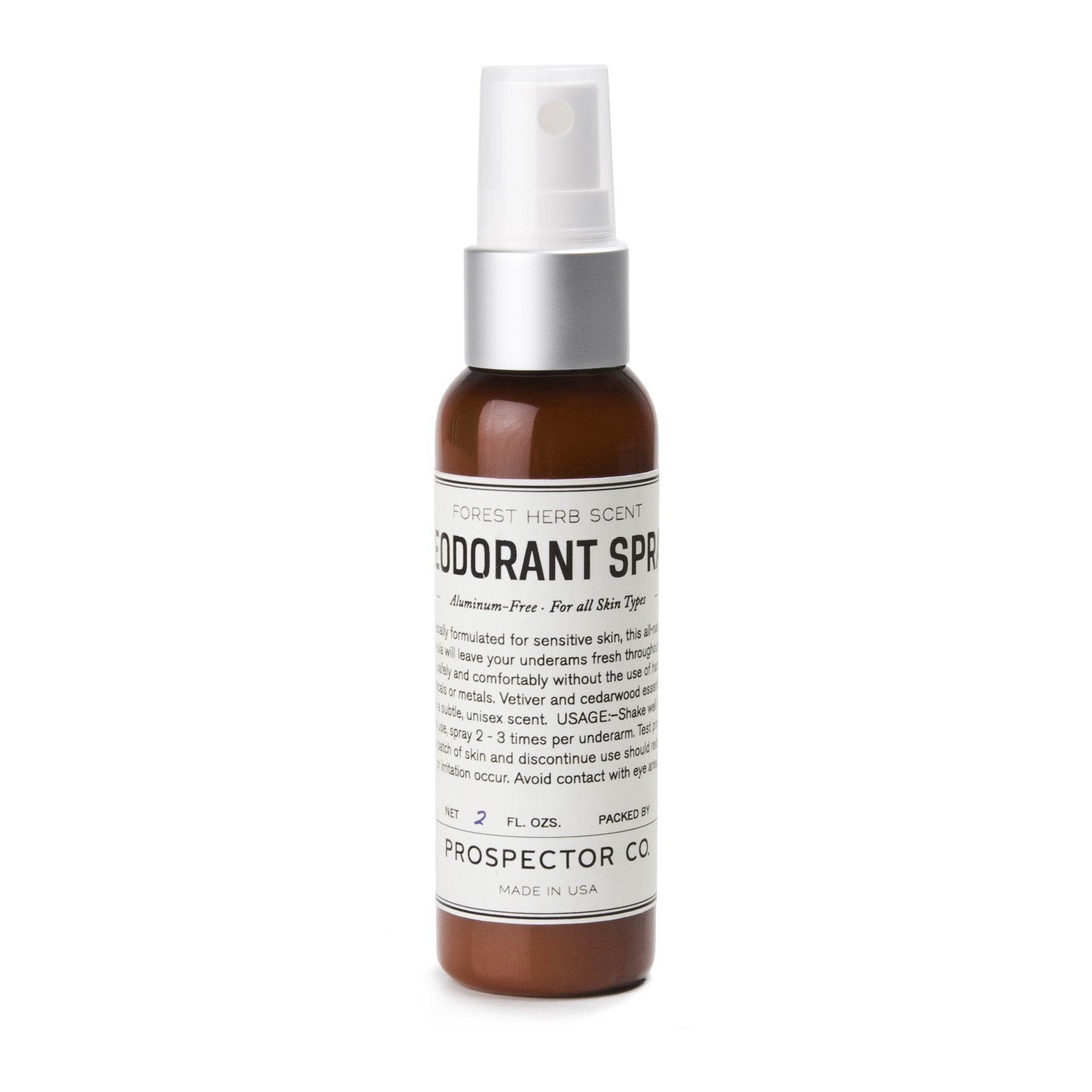 Deodorant Spray – Prospector Co.