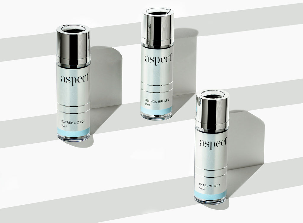 Aspect Skincare Product Photography
