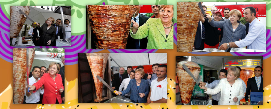 Merkel mit döner