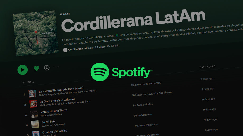 Spotify Cordillerana LatAm