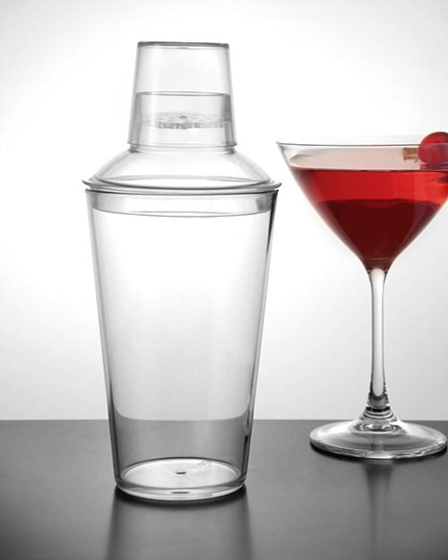 Plastic 3 Piece Cocktail Shaker - 7oz — Bar Products