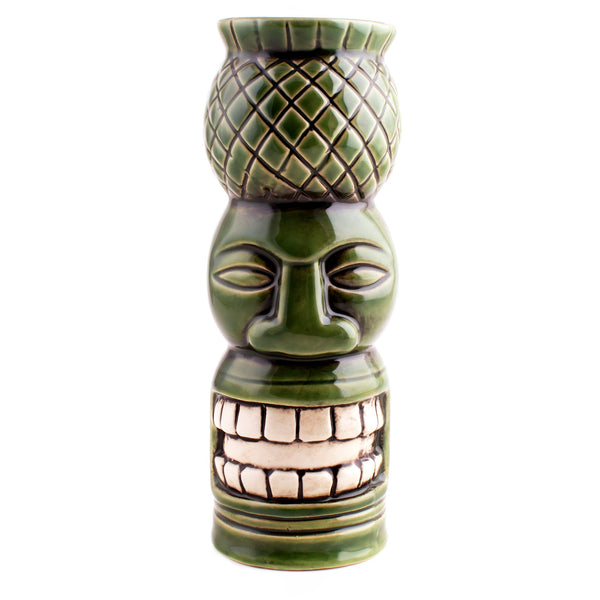 BarConic Glass Tiki Beverage Dispenser with Tap - 1.6 Gallons