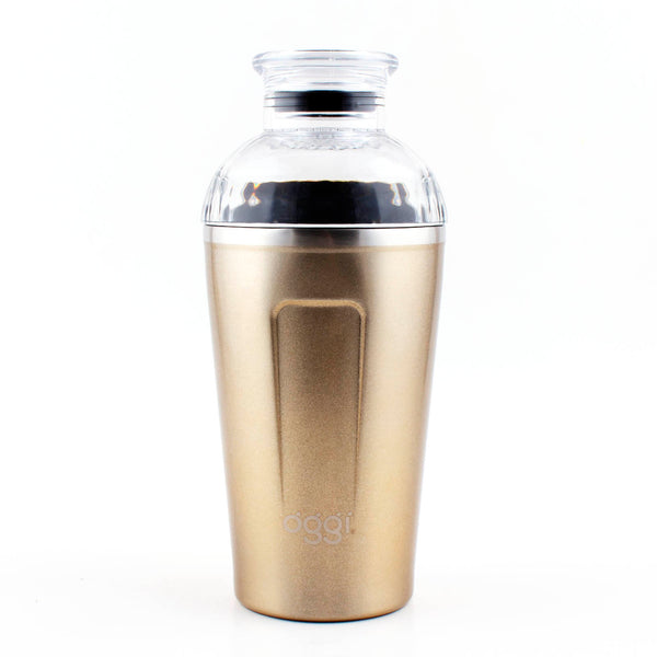Twist to Lock 3 Piece Cocktail Shaker - 18 ounce — Bar Products