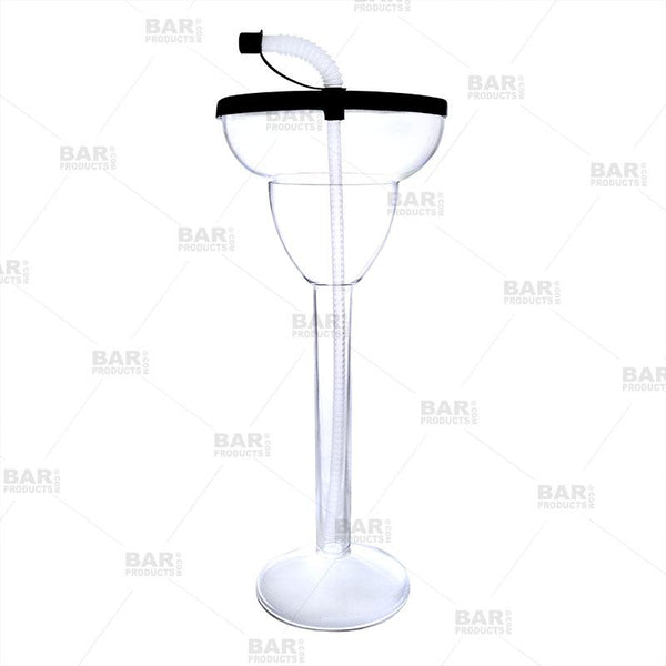 BarConic® 24oz Party Yard Cup with Lid and Straw