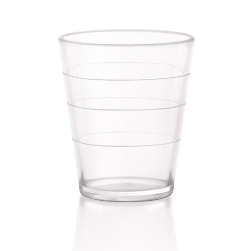 BarConic® 2oz Clear Plastic Shot Glass with Hook — Bar Products